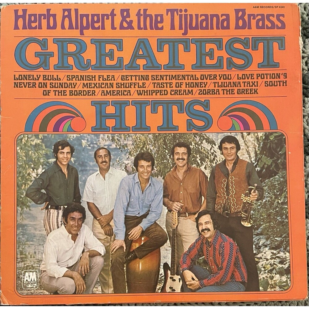 Herb Alpert and the Tijuana Brass: Greatest Hits. Vinyl Record LP Album. SP 4245